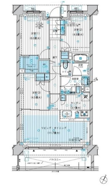  間取り図写真