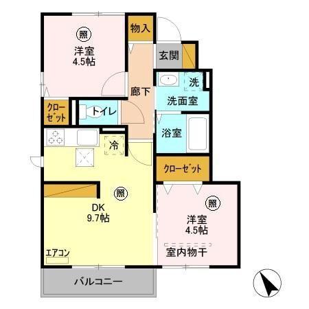  間取り図写真