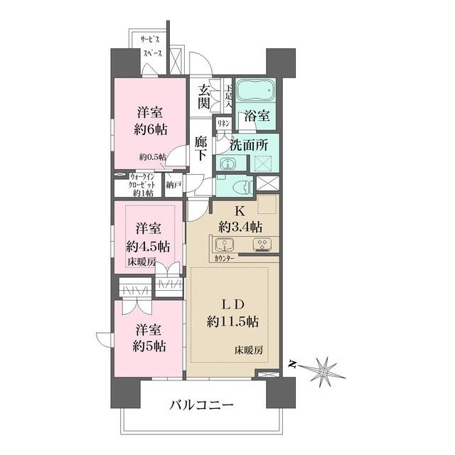  間取り図写真