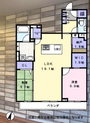  間取り図写真