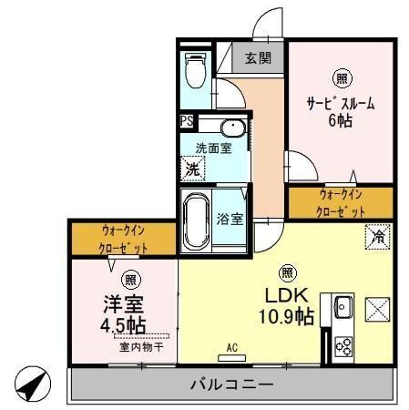  間取り図写真