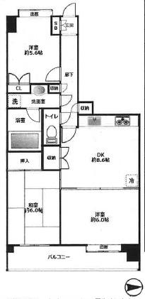  間取り図写真