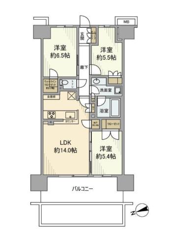  間取り図写真