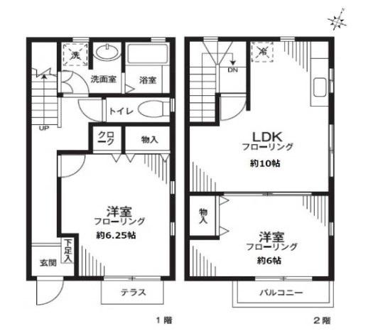  間取り図写真