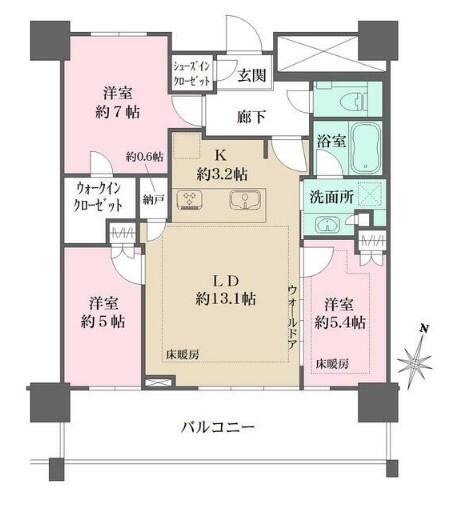  間取り図写真