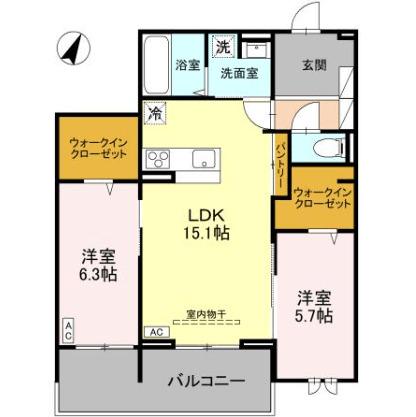  間取り図写真