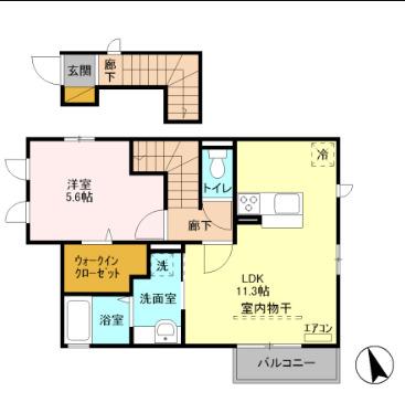  間取り図写真