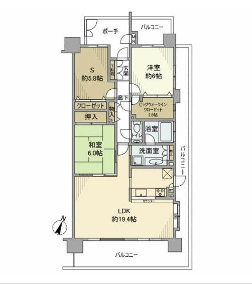  間取り図写真