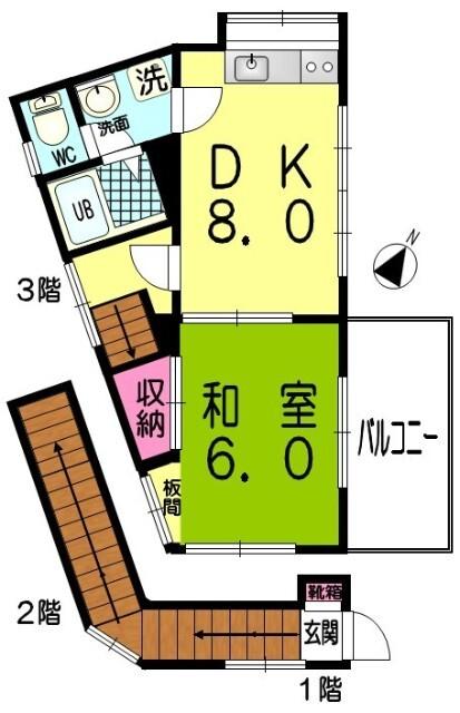  間取り図写真