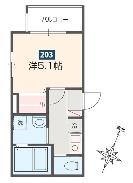 ハレアカラ東浦和（303） 間取り図画像