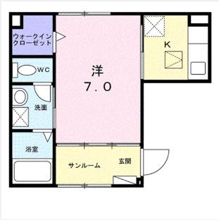 サンシャイン　ヴィラ（103） 間取り図画像