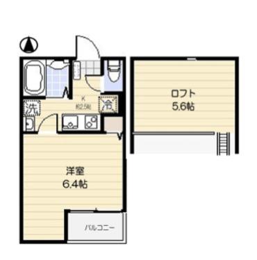 ＧＲＡＣＥ　ＦＬＯＲＡ　２１（304） 間取り図画像