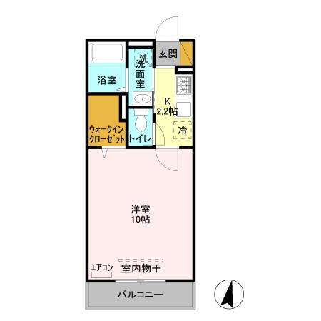 フォレストテラス大宮（105） 間取り図画像