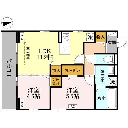La Douceur戸田公園（103） 間取り図画像