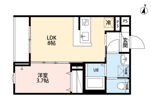 robot home与野本町Ⅱ（202） 間取り図画像