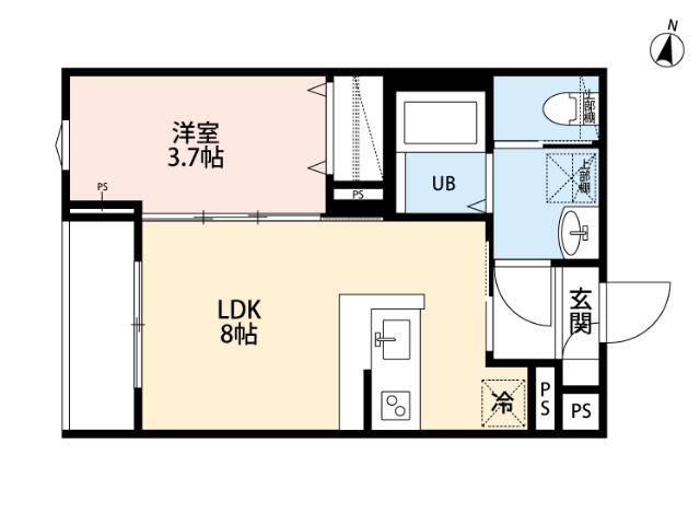 robot home与野本町Ⅱ（203） 間取り図画像