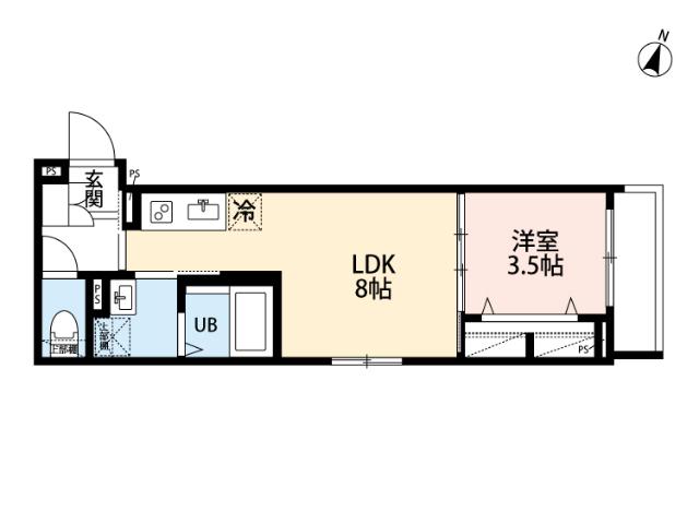 robot home与野本町Ⅲ（206） 間取り図画像