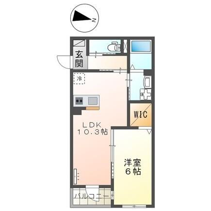 KRAFT（303） 間取り図画像