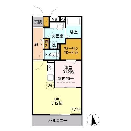 ジェイ・エス・ティ南浦和（103） 間取り図画像