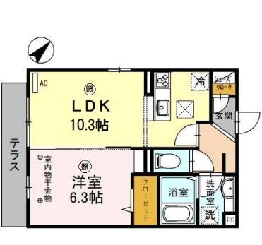レディア（103） 間取り図画像