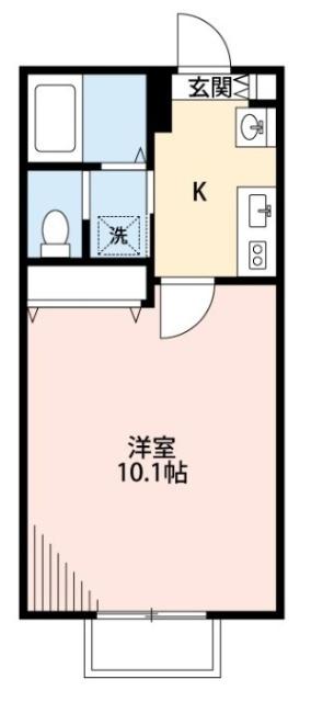 キャメル与野（106） 間取り図画像