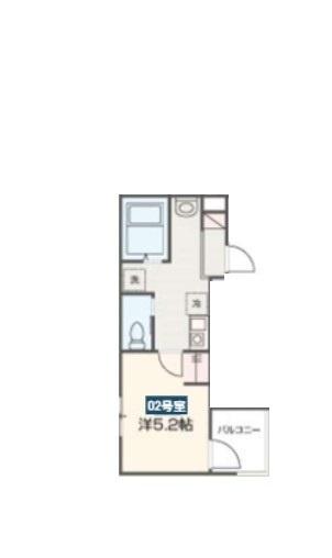 MELLAS大宮（202） 間取り図画像