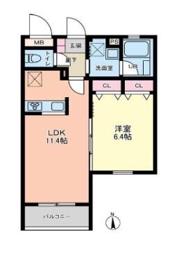 マイエス櫛引（304） 間取り図画像
