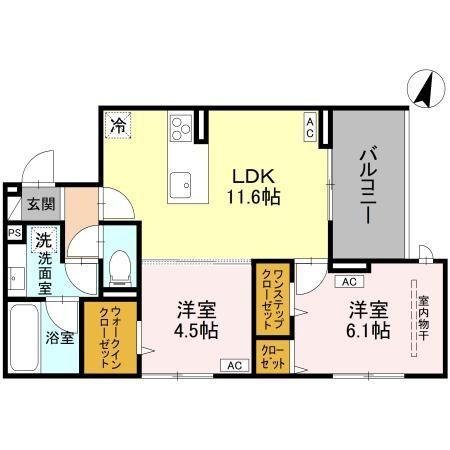 浦和美園PJ　Ⅱ（202） 間取り図画像