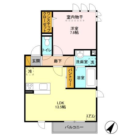 Lucente　Ⅳ（101） 間取り図画像