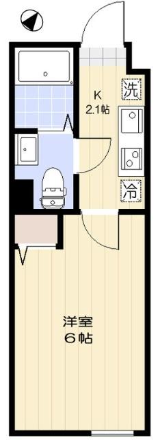エクセラン南浦和（201） 間取り図画像