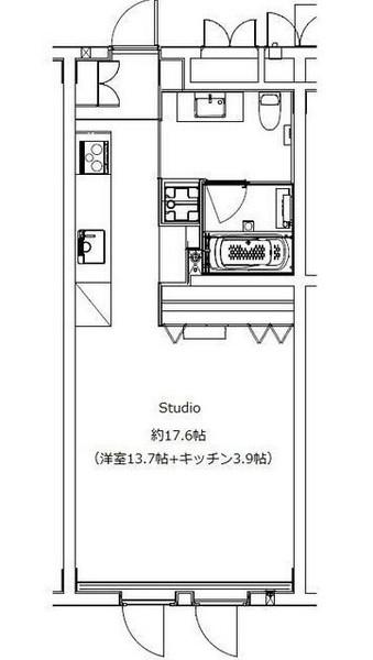 ゼルコヴァ（405） 間取り図画像