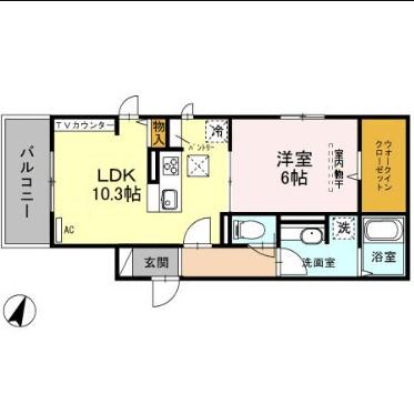 ルミエール（202） 間取り図画像