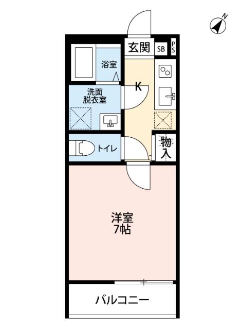 アレーゼ東浦和（101） 間取り図画像