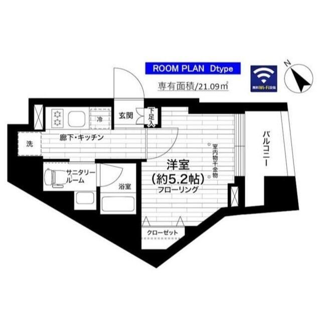 ステージファースト北浦和（504） 間取り図画像