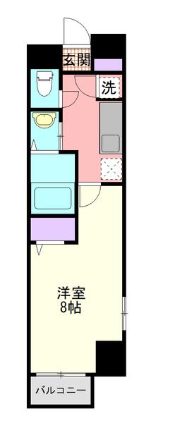K2H（801） 間取り図画像