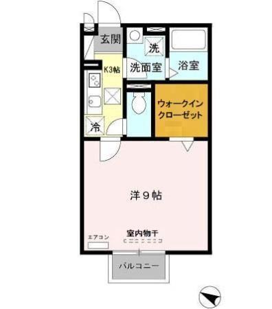 メゾン・クオレ（205） 間取り図画像