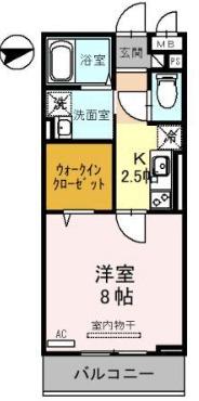 メゾン　エスポワール（205） 間取り図画像
