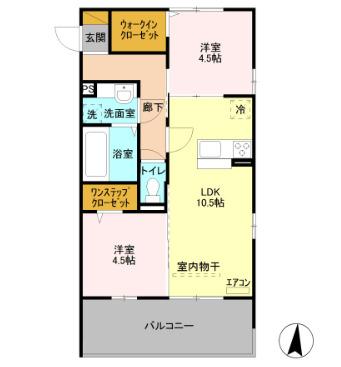 Lucente　Ⅲ（301） 間取り図画像