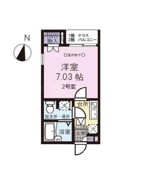 CLASSICA（202） 間取り図画像
