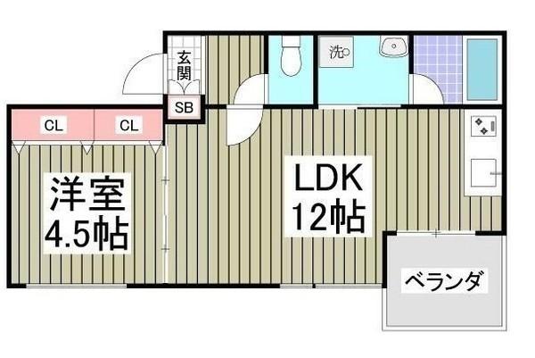 ジャルディーノ（301） 間取り図画像