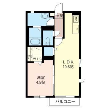 Ohana　Hare　C（206） 間取り図画像