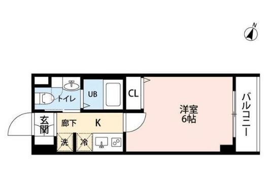 TM美園（105） 間取り図画像