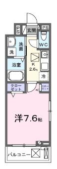 ルミエ　エトワール（301） 間取り図画像