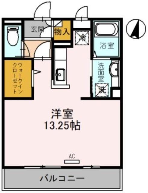 モンターナグランデ（303） 間取り図画像