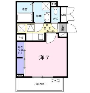 カーサ　プラシード（301） 間取り図画像