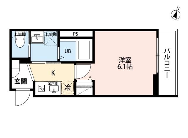 ルリアズール南与野（305） 間取り図画像
