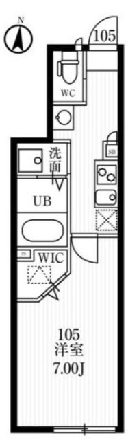 ミハス浦和（105） 間取り図画像