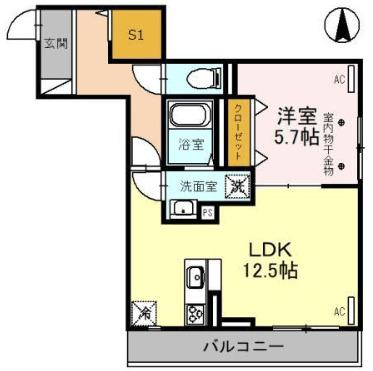 プリマベーラ戸田公園（202） 間取り図画像