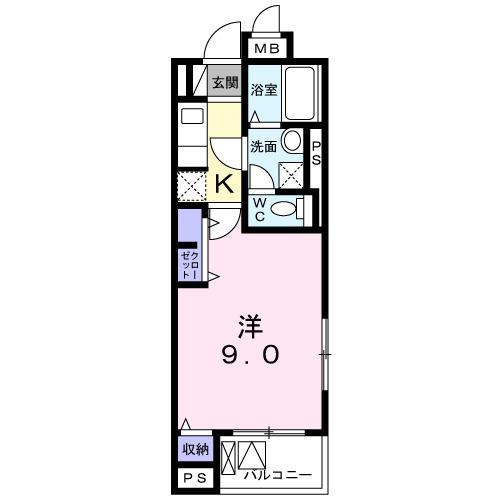 Alta ponto浦和（401） 間取り図画像