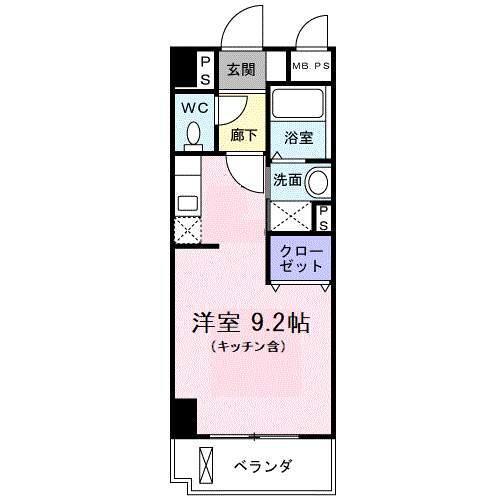 カーサ　ヴェンティ（703） 間取り図画像